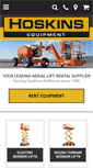 Mobile Screenshot of hoskinsequipment.com